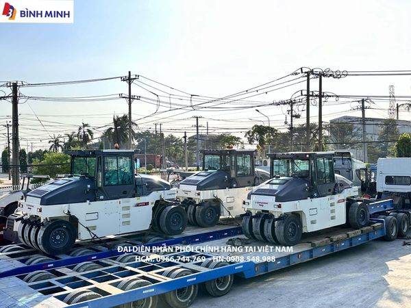  XE LU TĨNH DYNAPAC 9 BÁNH LỐP CP275 