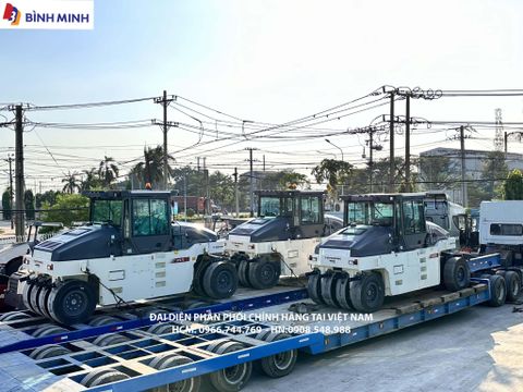 XE LU TĨNH DYNAPAC 9 BÁNH LỐP CP275
