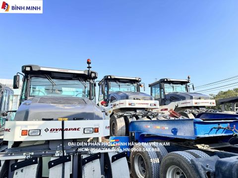 XE LU TĨNH DYNAPAC 9 BÁNH LỐP CP275