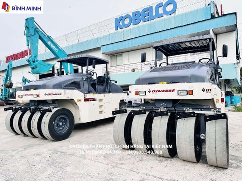 XE LU TĨNH DYNAPAC 9 BÁNH LỐP CP275