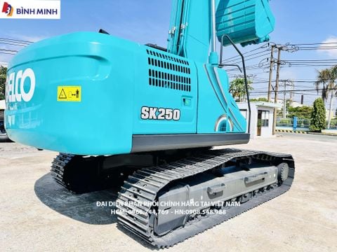 MÁY ĐÀO BÁNH XÍCH KOBELCO SK250-10