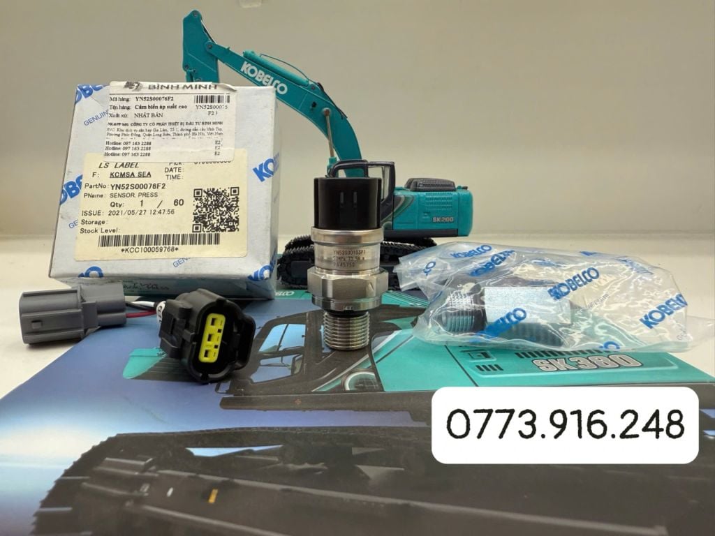 CẢM BIẾN ÁP SUẤT CAO MÁY ĐÀO KOBELCO