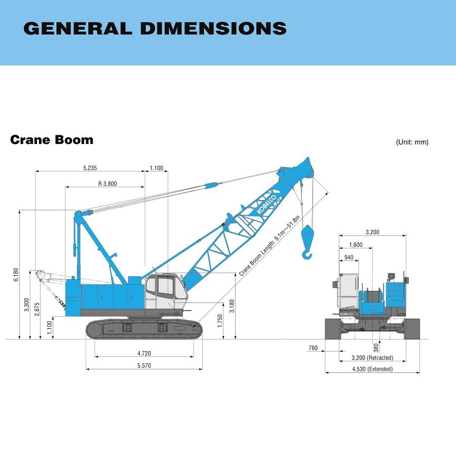 CẨU BÁNH XÍCH KOBELCO 7055 - 3F