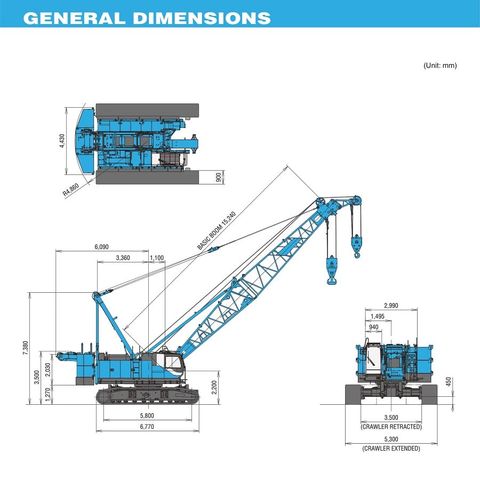 CẨU BÁNH XÍCH KOBELCO CKS-1100
