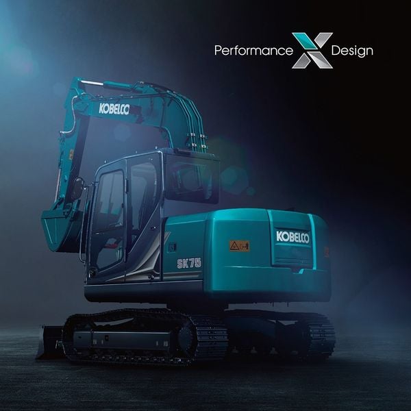  MÁY ĐÀO BÁNH XÍCH KOBELCO SK75-11 