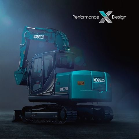 MÁY ĐÀO BÁNH XÍCH KOBELCO SK75-11