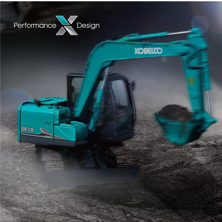 MÁY ĐÀO BÁNH XÍCH KOBELCO SK75-11