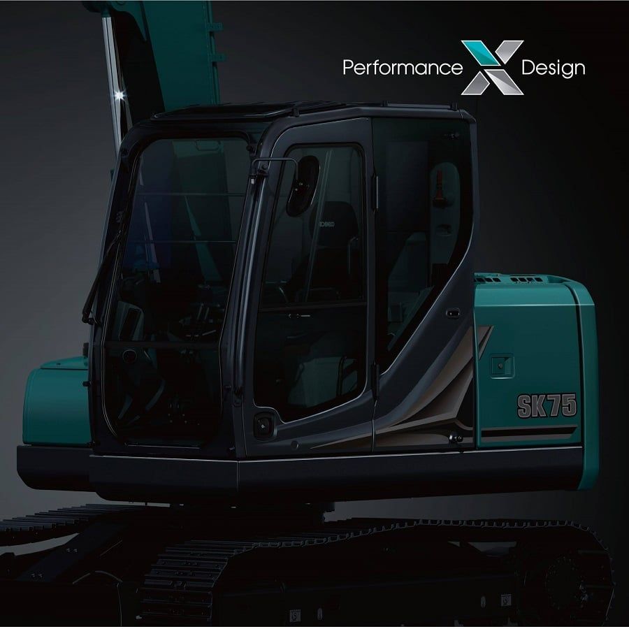 MÁY ĐÀO BÁNH XÍCH KOBELCO SK75-11