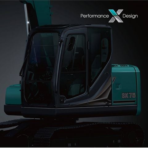 MÁY ĐÀO BÁNH XÍCH KOBELCO SK75-11
