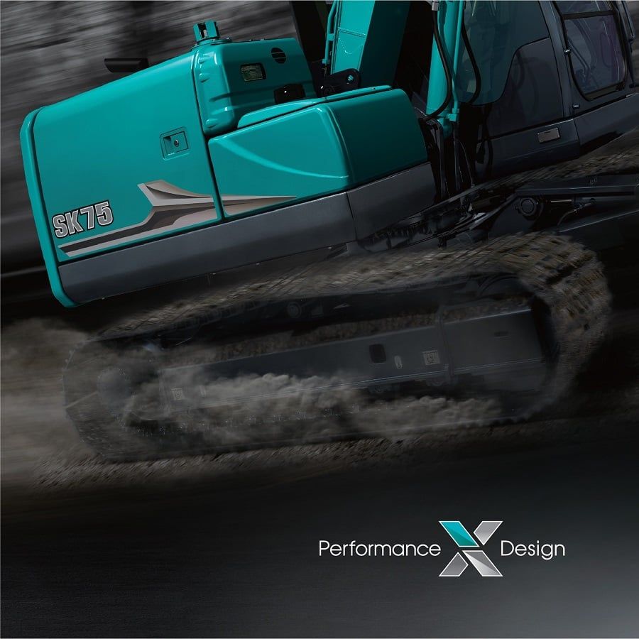MÁY ĐÀO BÁNH XÍCH KOBELCO SK75-11
