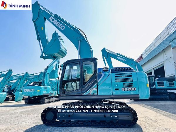  MÁY ĐÀO BÁNH XÍCH KOBELCO SK200-10 