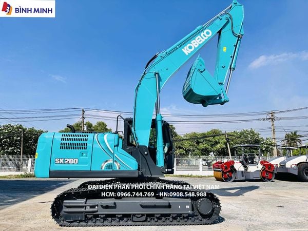  MÁY ĐÀO BÁNH XÍCH KOBELCO SK200-10 