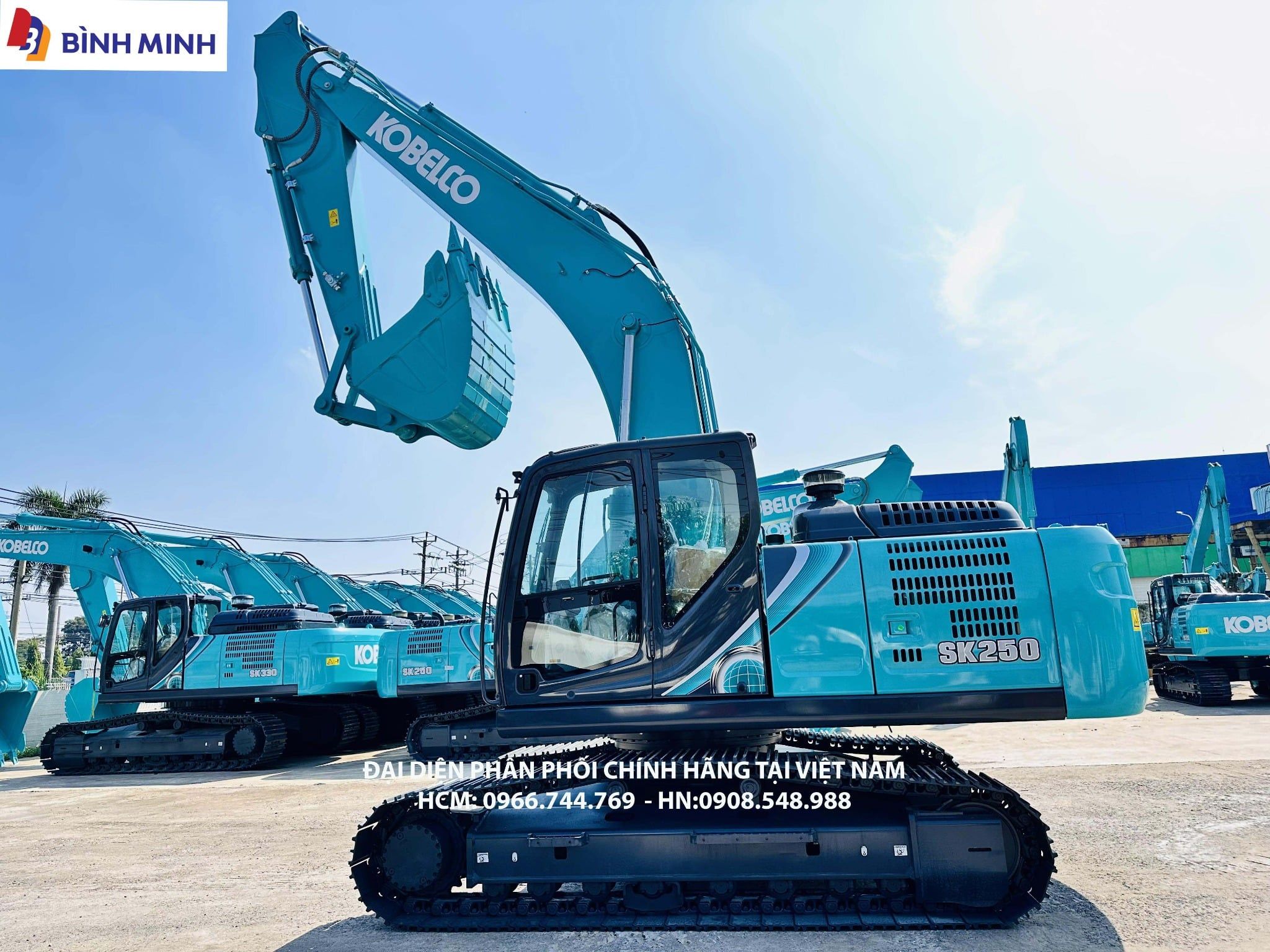  MÁY ĐÀO BÁNH XÍCH KOBELCO SK250-10 