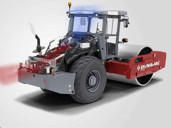  XE LU RUNG DYNAPAC 20.1 TẤN TRỐNG ĐƠN CA65D 