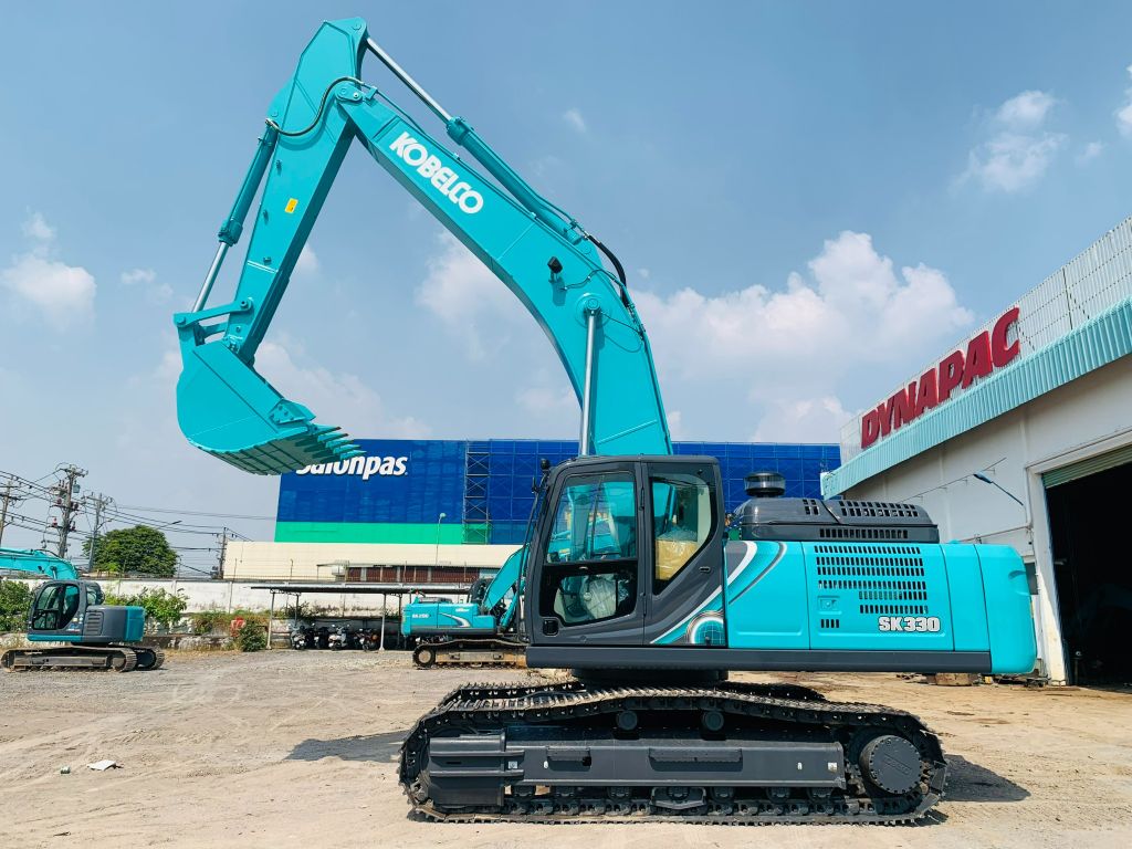MÁY ĐÀO BÁNH XÍCH KOBELCO SK330-10