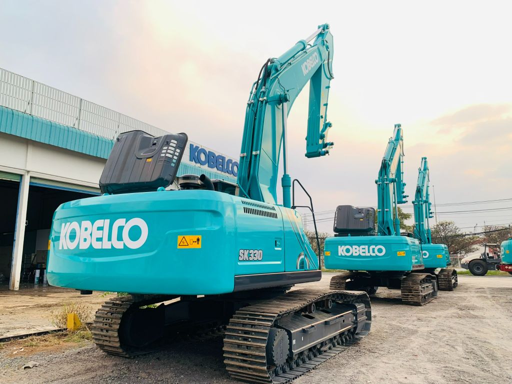 MÁY ĐÀO BÁNH XÍCH KOBELCO SK330-10
