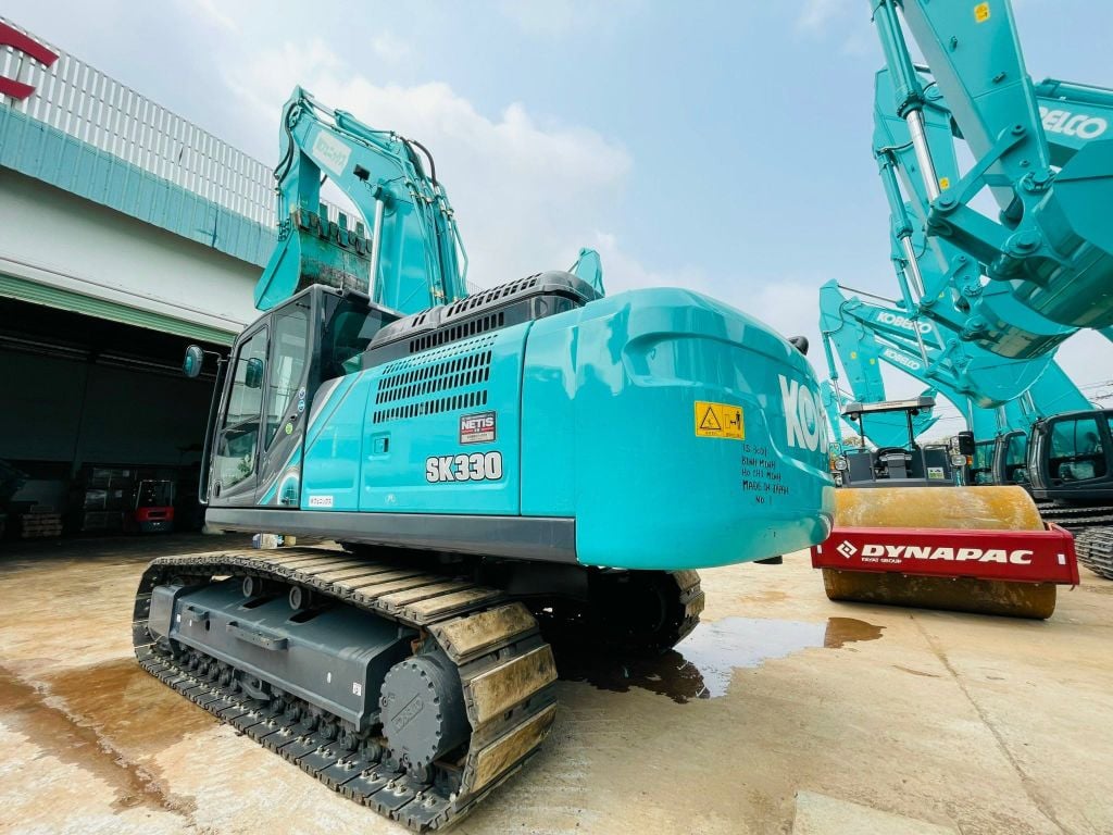 MÁY ĐÀO BÁNH XÍCH KOBELCO SK330-10 - 2018