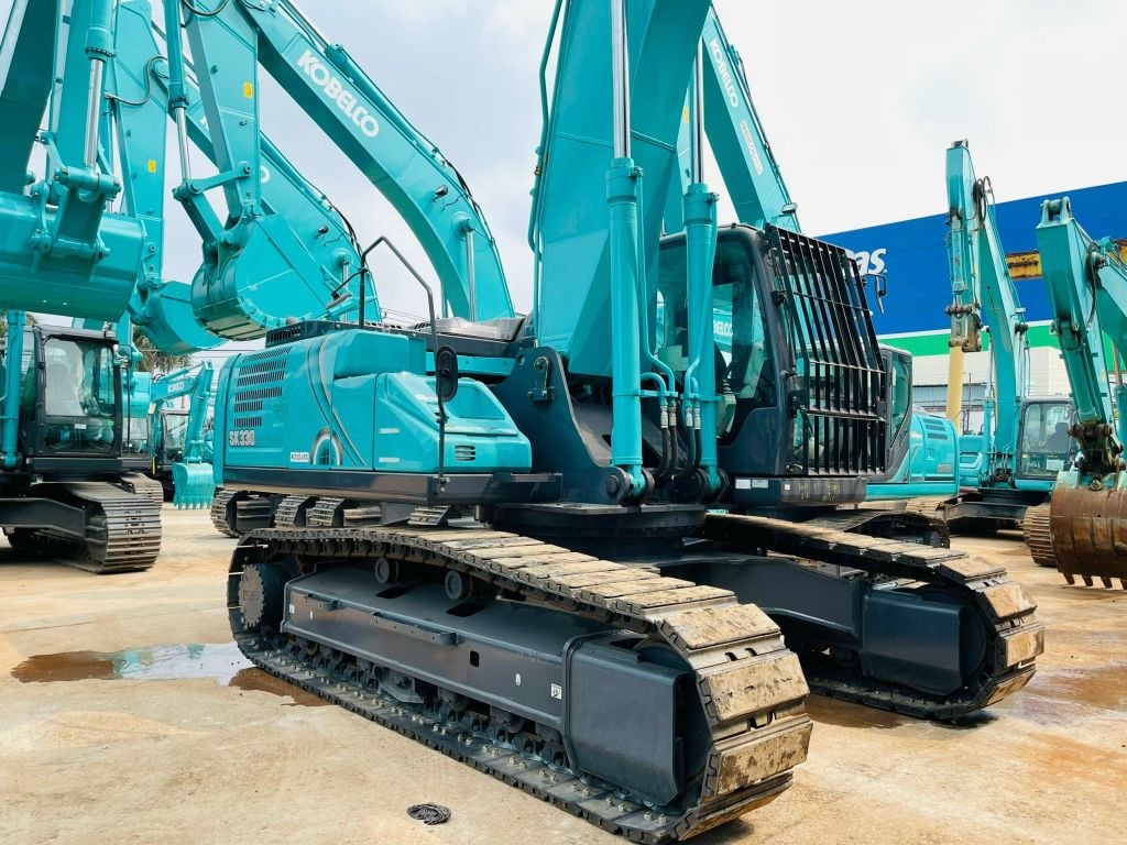 MÁY ĐÀO BÁNH XÍCH KOBELCO SK330-10 - 2018