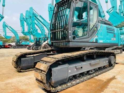 MÁY ĐÀO BÁNH XÍCH KOBELCO SK330-10 - 2018