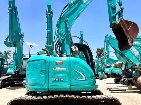 MÁY ĐÀO BÁNH XÍCH KOBELCO SK135SR-2 - 2008