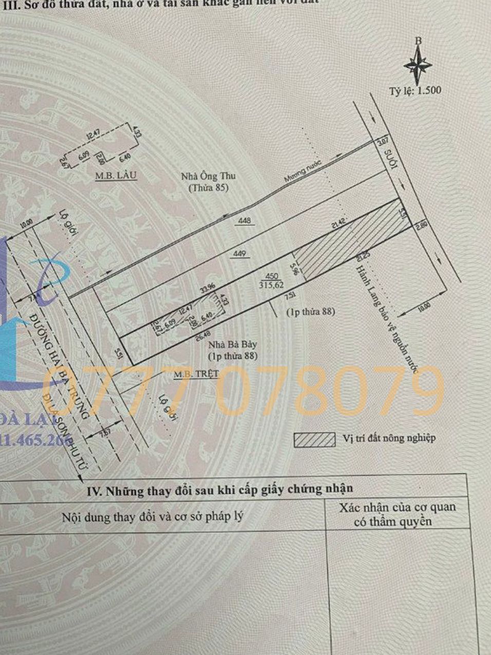  Bán Nhà mặt tiền đường Hai Bà Trưng, Phường 6, Đà Lạt 315,62mv 