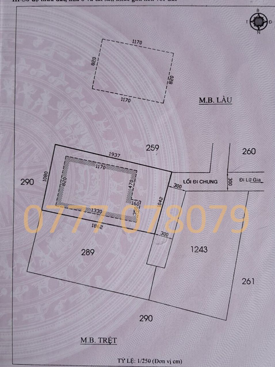  Bán Nhà hẻm xe hơi đường Lữ Gia, Phường 9, Đà Lạt 200mv 