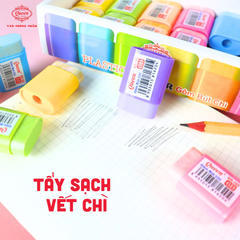 Gôm 2B Queen (Nữ Hoàng) - CHÍNH HÃNG - Màu Hồng/Vàng/Xanh Biển/Xanh Lá/Cam/Tím - ER162