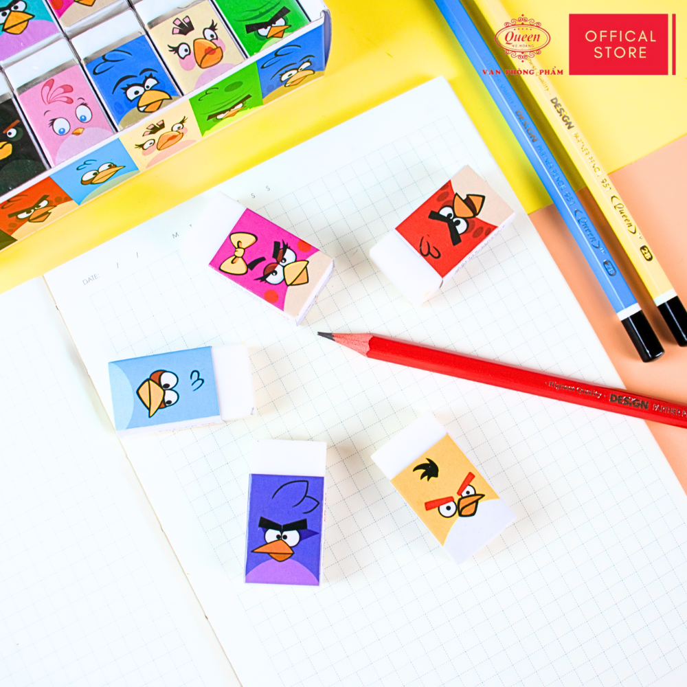 Gôm 2B Queen (Nữ Hoàng) - CHÍNH HÃNG - ER161- Angry Bird