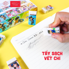 Gôm Queen ER-161 Conan & Thủy Thủ Mặt Trăng