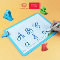Bảng bộ 2 mặt kèm bút viết bảng Queen - BS02 - Khổ A4