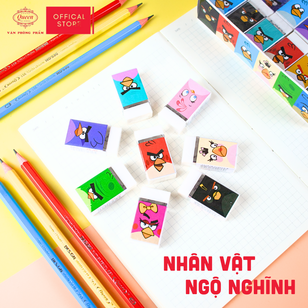 Gôm 2B Queen (Nữ Hoàng) - CHÍNH HÃNG - ER161- Angry Bird