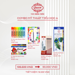 Combo Mỹ Thuật - Tiểu Học A