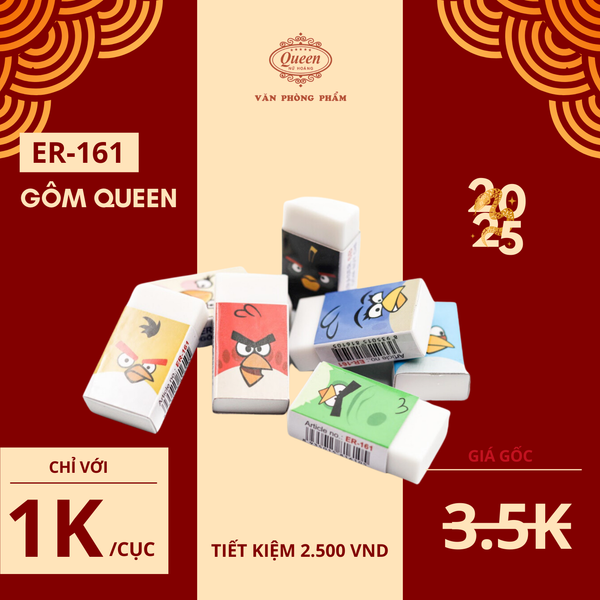 Gôm Queen ER-161 (12 Con Giáp)