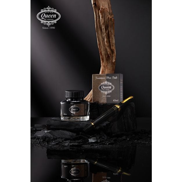 Mực viết máy Queen 45ml - Classic Edition/Phiên bản Cổ Điển