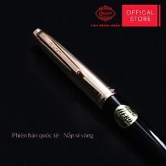 Bút máy Hero 336 chính hãng - Phiên bản quốc tế - Màu Đen/Đỏ/Xanh Lá - 1 Cây