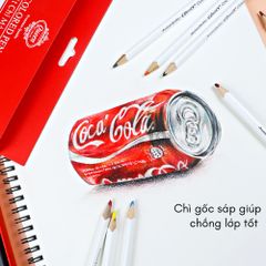 Bút chì màu Queen (Nữ Hoàng) 12/24 Màu - Chính Hãng - CPT12/24