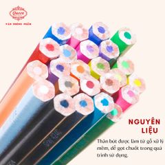 Bút chì màu Queen (Nữ Hoàng) - 12/18/24 Màu - CP-H12/CP-H18/CP-H24 - Chính Hãng