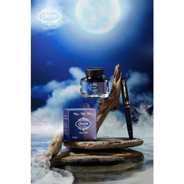 Mực viết máy Queen 45ml - Classic Edition/Phiên bản Cổ Điển