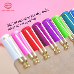 Bút máy Queen ngòi trơn FP17-1 (12 Màu bút)