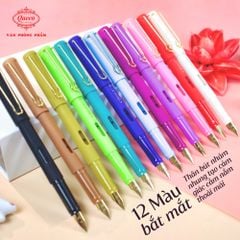 Bút máy Queen ngòi trơn FP17-1 (12 Màu bút)