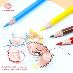 Bút chì màu Queen (Nữ Hoàng) - 12/18/24 Màu - CP-H12/CP-H18/CP-H24 - Chính Hãng