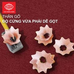 Bút chì 2B Queen (Nữ Hoàng) - CHÍNH HÃNG - Thân Màu Vàng/Đầu Bôi - Office Partner PC980 - 1 Chiếc