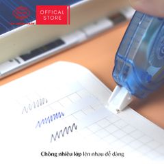 Bút xóa băng Queen (Nữ Hoàng) - CRT04 (10M) - Chính Hãng - 1 Cái - 24 Cái/Hộp (Giá Sĩ & Màu Ngẫu Nhiên)