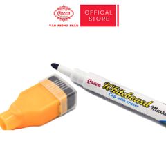 Bút lông bảng Queen (Nữ Hoàng) - CHÍNH HÃNG - WBM600 - Màu Ngẫu Nhiên - 1 Cây / 1 Khay 12 Cây