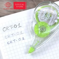 Bút xóa băng Queen (Nữ Hoàng) - CRT01 (12M) - Chính Hãng - 1 Cái - 12 Cái/hộp (Giá Sĩ - Màu Ngẫu Nhiên)