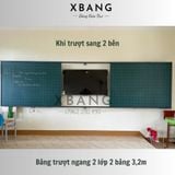  Bảng trượt ngang 1 lớp 2 bảng 