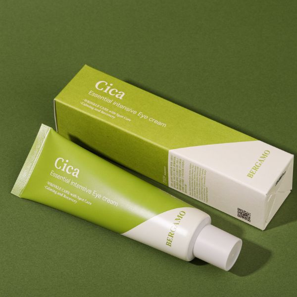 KEM DƯỠNG MẮT RAU MÁ BERGAMO CICA ESSENTIAL INTENSIVE EYE CREAM 100G