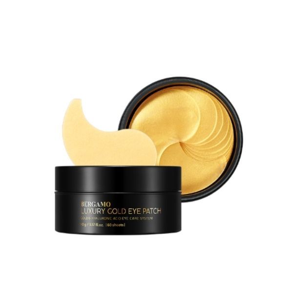 ĐẮP MẮT BERGAMO LUXURY GOLD HYDROGEL EYE PATCH (60PCS) 90G