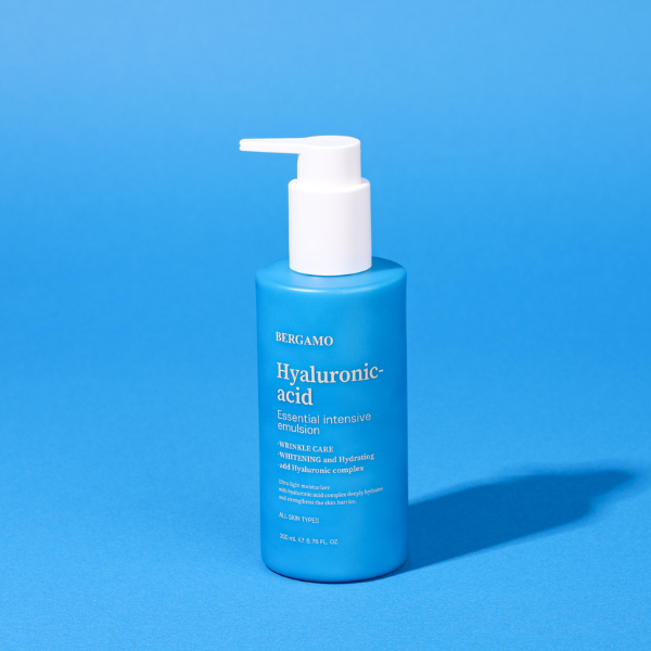 SỮA DƯỠNG DA CẤP ẨM BERGAMO HYALURONIC ACID ESSENTIAL INTENSIVE EMULSION 200ML
