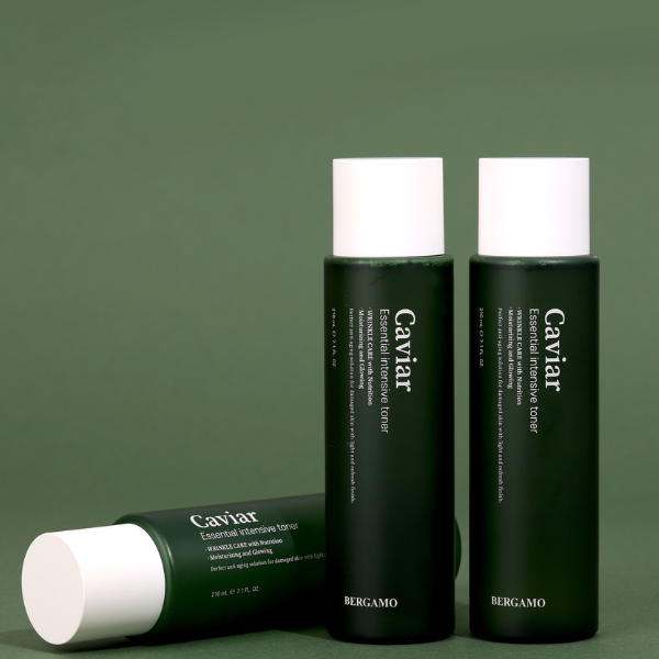TONER TRỨNG CÁ TẦM BERGAMO CAVIAR ESSENTIAL INTENSIVE TONER 210ML
